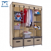 MEIFENG Sturdy Frame Deluxe Storage Wardrobe With Drawers