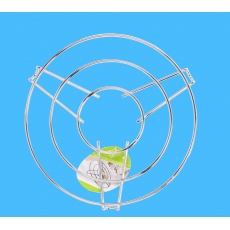 Meifeng Chrome Metal Flower Pot