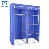 MEIFENG Double Door Assemble Folding Portable Wardrobe