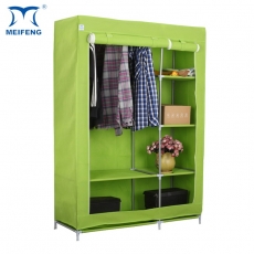 MEIFENG Folding Cupboard Wardrobe Closet Clothes Rack