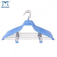 MEIFENG Multifunction Anti-slip Metal Clothes Hanger With Clip 97318