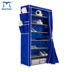 MEIFENG 7 Tier Multi-purpose Sliding Shoe Racks With Cover