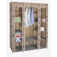 modern bedroom set portable fabric wardrobe