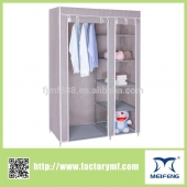 bedroom furniture folding fabric wardrobe ISO9001