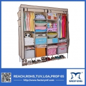 New design fabric wardrobe on Amazon factory