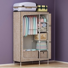 Korea Hot Sell Fabric Wardrobe Clothes Closet With Storage Bag