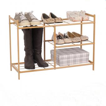 Metal 3-tier Shoe Rack Durable Shoe Rack