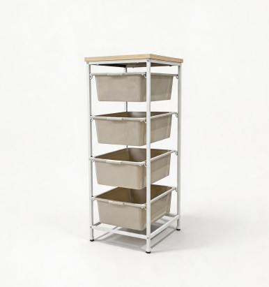 Stable Storage Drawer Rack With MDF