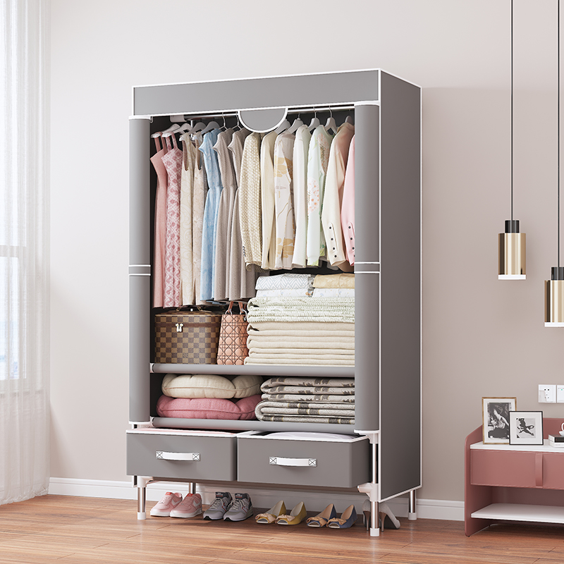 Simple Folding Modern Wardrobe for Bedroom